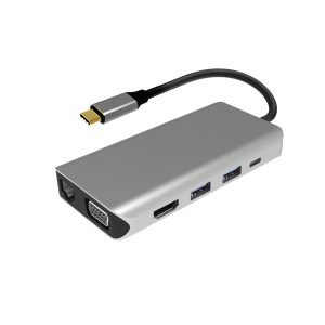 Adaptor multiport PNI MP10 USB-C la HDMI