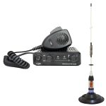 Kit Statie radio CB PNI Escort HP 2020 un singur canal 22 cu antena CB PNI ML70 cu magnet