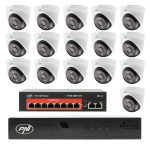Pachet supraveghere video NVR POE PNI House IP716J